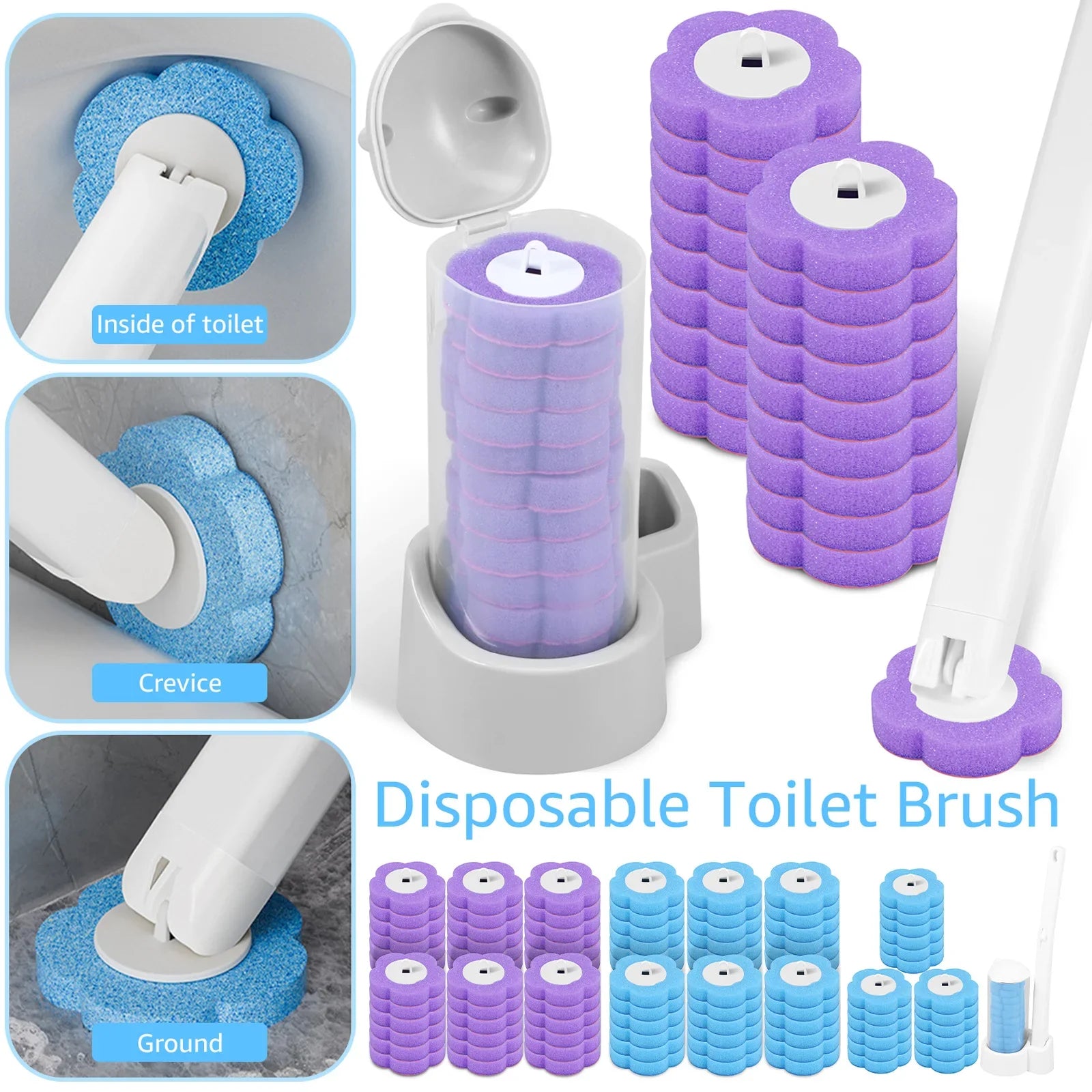 EasyClean Toilet Brush Kit